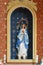 Our Lady of Lourdes, altar in the church of Helena in Zabok, Croatia