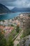 Our Lady of Salvation bell tower and view of Kotor marina