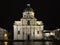 Our Lady of St Peter\\\'s Church at night  Ghent