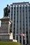 Our Lady of Victories, also known as Portland Sailors and Soldiers Monument, at Monument Square in Portland, Maine