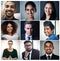 Our strength lies in our differences. Composite portrait of a group of diverse businesspeople.