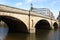 Ouse Bridge, River Ouse, York city centre, England