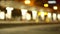 Out of focus background plate of metro rail station at night in the city