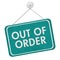 Out of Order Sign