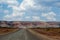 Outback road in Australia`s Kimberley Region