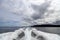Outboard Motor Powerboat Wake Sea Haida Gwaii
