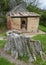 Outbuilding at Coolart homestead and the surrounding wetlands in Somers.