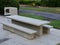 Outdoor Cement Picnic Table and Benches