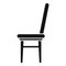 Outdoor chair icon simple vector. Picnic home furniture