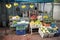 Outdoor Farmers Fruit Market Stall