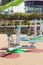 Outdoor fitness machines