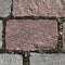 Outdoor Floor with Red and Grey Tiles