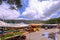 Outdoor fruit market in Mucuge, Chapada Diamantina, Bahia, Brazil