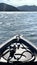 The outdoor kayaking water sport adventure on the ocean