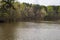 The outdoor lake at Historic Yates Mill County Park