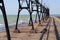 Outdoor, Lake Michigan, sand, birds, River, waves, Pier, Water, South Haven, Vacation