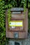Outdoor mailboxes. Italian iron mailbox.