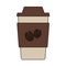 Outdoor Paper Cofee Cup Icon