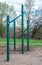 Outdoor park exercise equipment