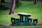 Outdoor park seating table