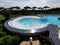 Outdoor pools with thermal water - jacuzzi