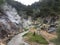 Outdoor scenery during day time at Tangkuban perahu.