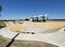 Outdoor Skate Park at city Frisco  view