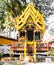 Outdoor spirit house in Thailand