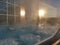Outdoor thermal pool - steam over jacuzzi