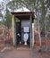 Outdoor Toilet in Australian Bush.