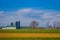 Outdoor view of Amish country farm barn field agriculture in Lancaster