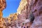 Outer Siq Canyon Hiking Entrance Petra Jordan