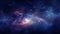 outer space galaxy with starry deep sky in universe. fantasy and science background. generative AI