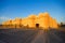 Outer view of The Citadel of Qaitbay Qaitbay Fort, Is a 15th century defensive fortress located on the Mediterranean sea coast