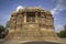 Outer view of the Sun Temple on the bank of the river Pushpavati. Built in 1026 - 27 AD during the reign of Bhima I of the