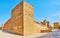 The outer wall of Al Fahidi Fort, Dubai, UAE