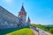 The outer wall of Kamianets-Podilskyi Castle, Ukraine