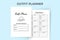 Outfit planner KDP interior journal. Regular clothing list and client outfit tracker template. KDP interior log book. Fashion and