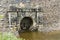 Outflow of the dam of the Pen-y-Garreg Reservoir.