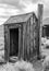 A Outhouse in Bodie, California