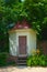 Outhouse in Colonial Mount Vernon plantation