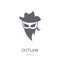 Outlaw icon. Trendy Outlaw logo concept on white background from