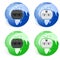 Outlet socket world globe