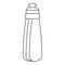 Outline bottle water hydration fitness gym