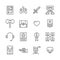 Outline Gamer Icons