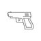 Outline icon - Arm gun