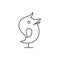 Outline icon - Bird