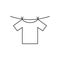Outline icon - Clothes hang