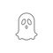 Outline icon - Halloween ghost