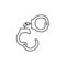 Outline icon - Handcuff